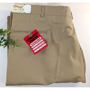 VTG NWT🚨USA Navy Creighton 42X-Long Military Uniform Khaki Pants Trousers Men